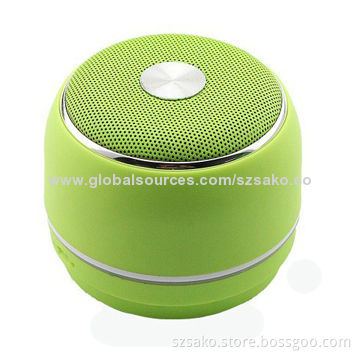 2-inch Metal Bluetooth Wireless Car Sub-woofer for Hand free Call, Audio Playing, Support TF Card